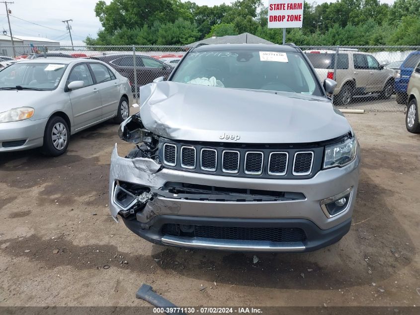 2021 Jeep Compass Limited 4X4 VIN: 3C4NJDCB2MT506493 Lot: 39771130