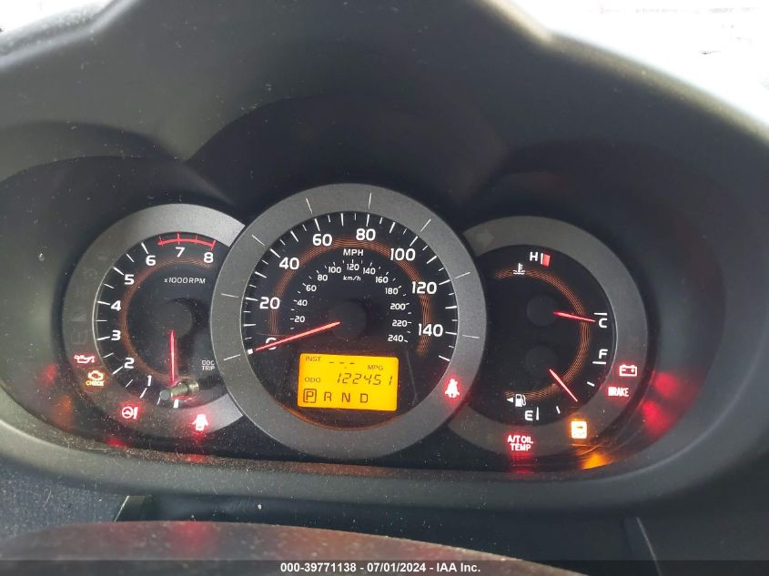 2010 Toyota Rav4 Sport V6 VIN: JTMRK4DV0A5092696 Lot: 39771138