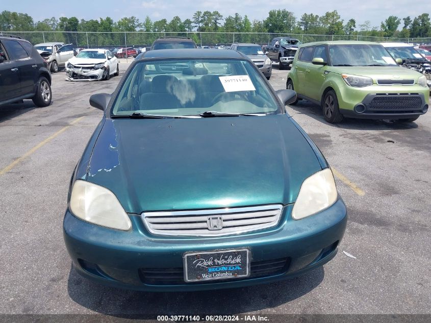 1999 Honda Civic Lx VIN: 2HGEJ667XXH577832 Lot: 39771140