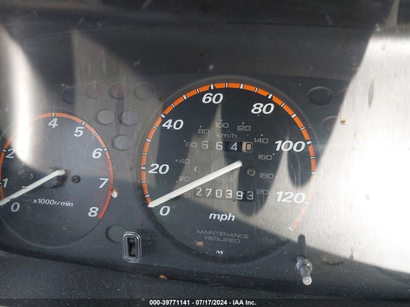 1998 Honda Cr-V Ex VIN: JHLRD1863WC055322 Lot: 39771141