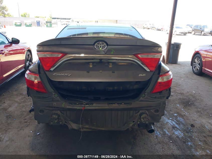 2016 Toyota Camry Se VIN: 4T1BF1FKXGU610329 Lot: 39771149