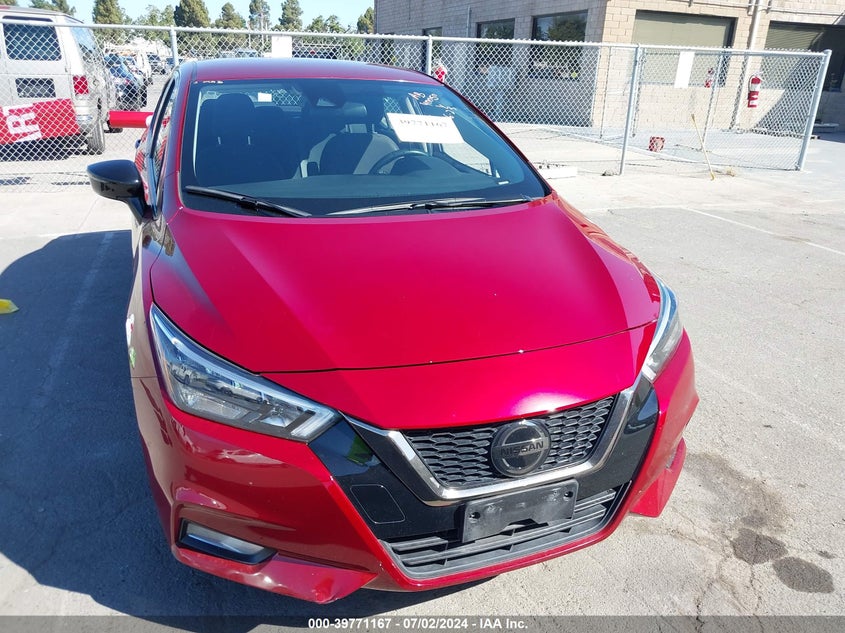 2020 Nissan Versa Sr Xtronic Cvt VIN: 3N1CN8FV6LL826300 Lot: 39771167