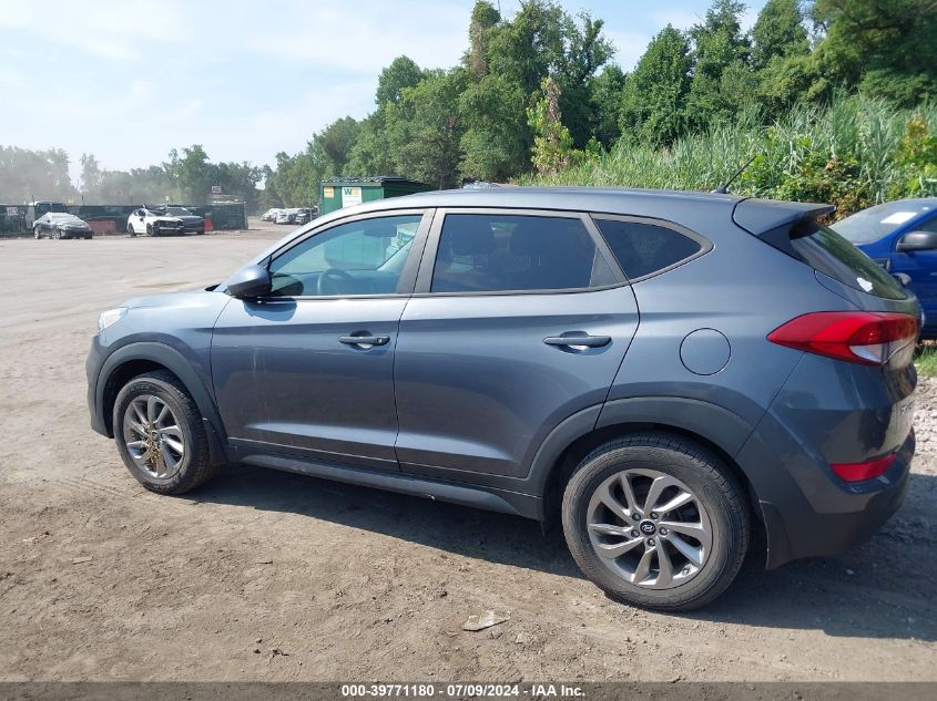 2018 Hyundai Tucson Se VIN: KM8J2CA41JU647398 Lot: 39771180