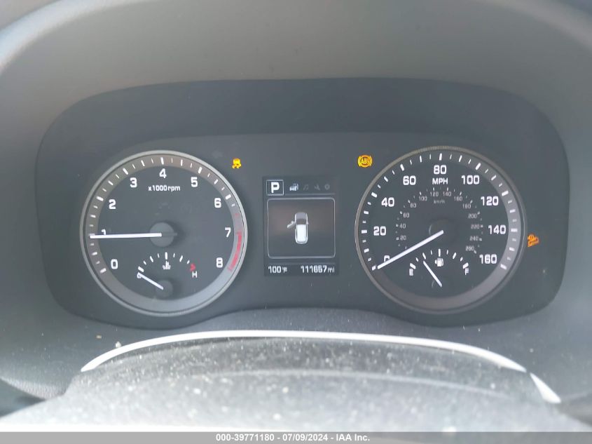 2018 Hyundai Tucson Se VIN: KM8J2CA41JU647398 Lot: 39771180