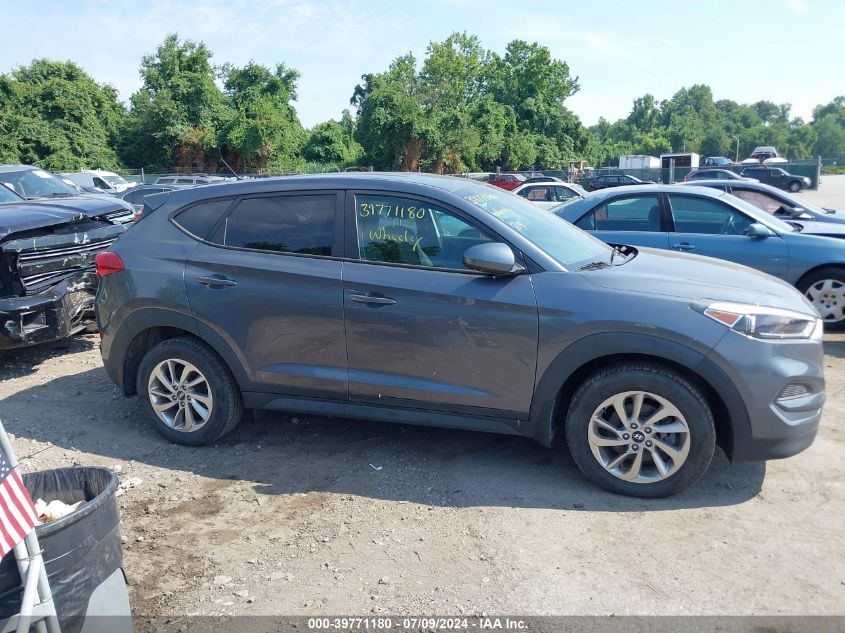 2018 Hyundai Tucson Se VIN: KM8J2CA41JU647398 Lot: 39771180