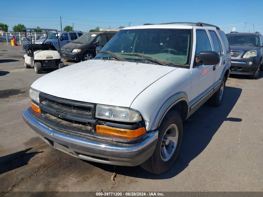 2000 Chevrolet Blazer Lt VIN: 1GNCS13W0Y2293256 Lot: 39771200