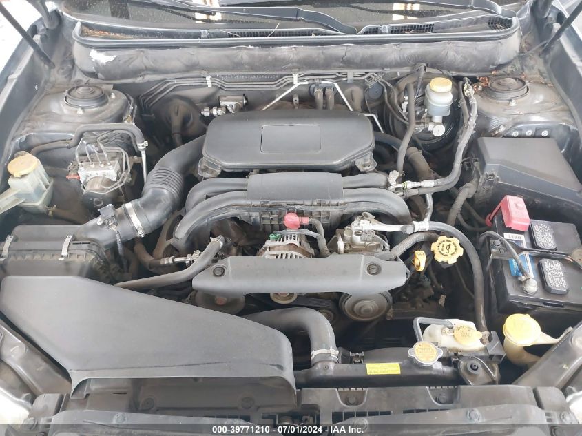 2011 Subaru Outback 2.5I VIN: 4S4BRBAC0B3396527 Lot: 39771210