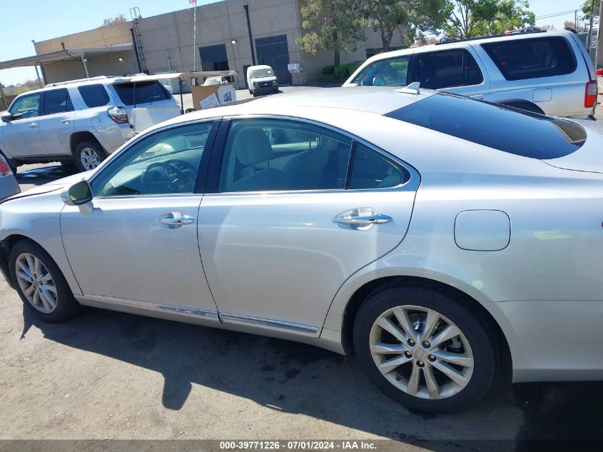 2011 Lexus Es 350 VIN: JTHBK1EG4B2416959 Lot: 39771226