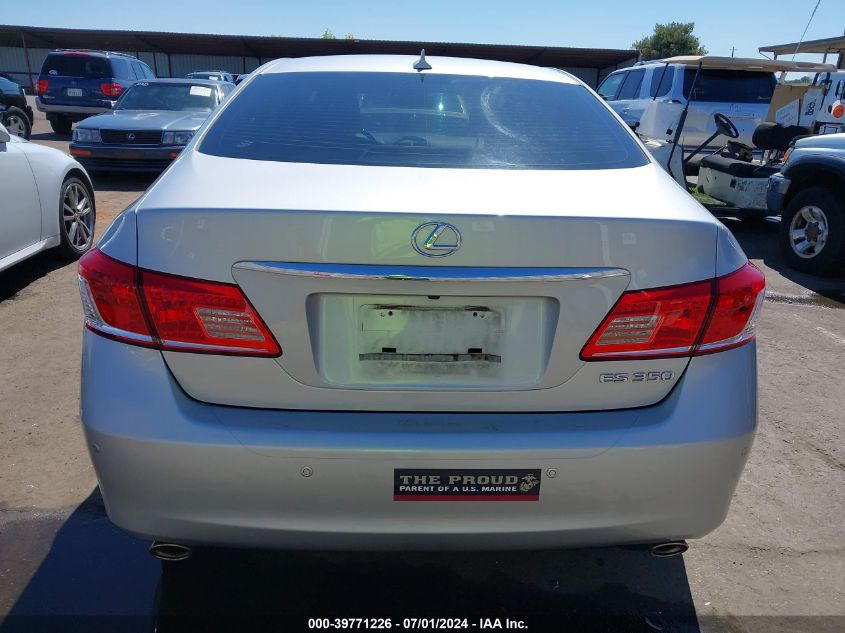 2011 Lexus Es 350 VIN: JTHBK1EG4B2416959 Lot: 39771226