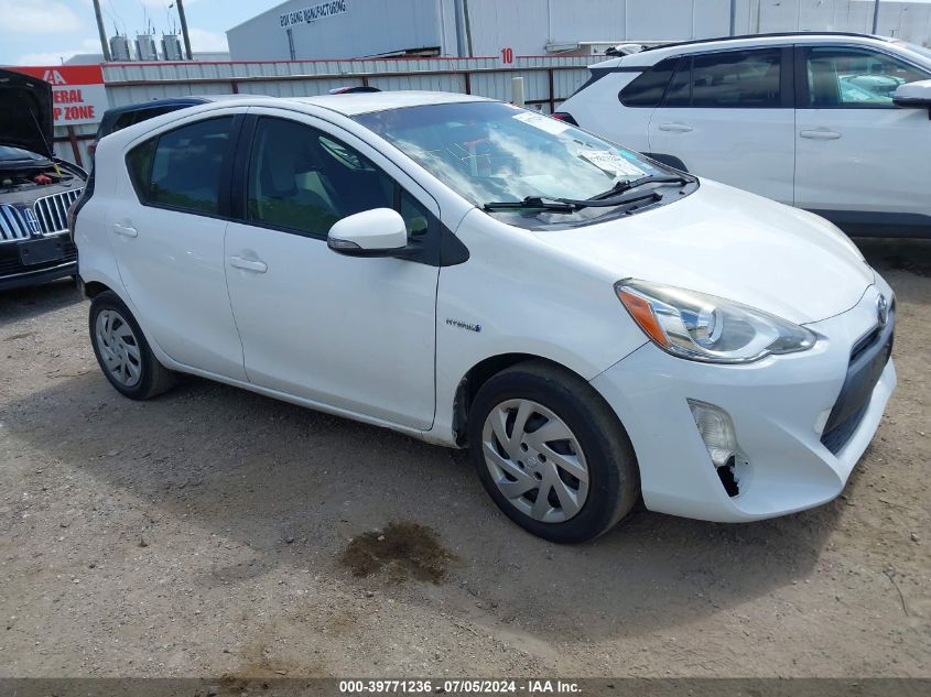 2015 Toyota Prius C One VIN: JTDKDTB3XF1583976 Lot: 39771236