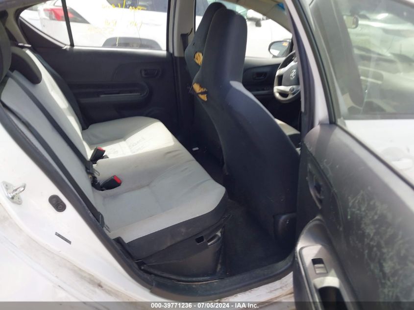 2015 Toyota Prius C One VIN: JTDKDTB3XF1583976 Lot: 39771236