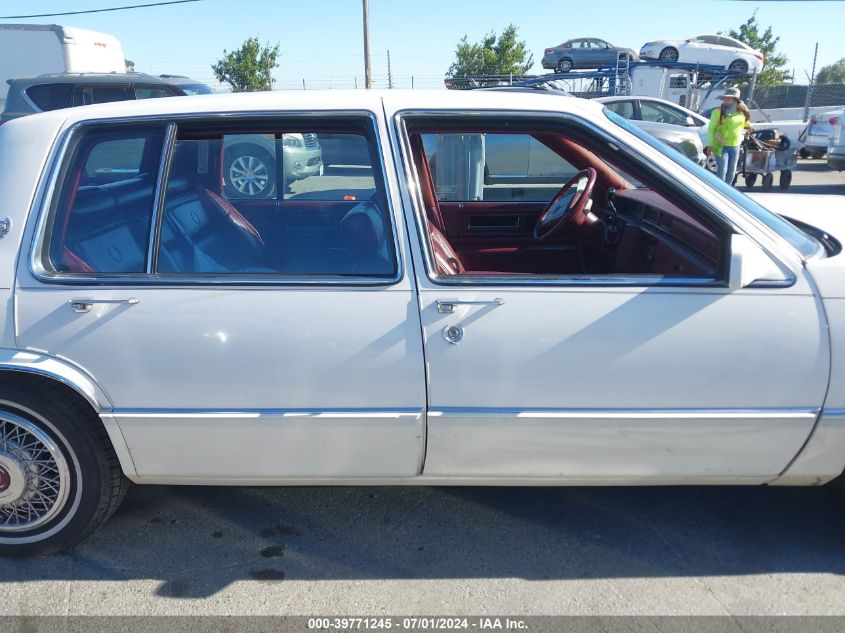 1990 Cadillac Deville VIN: 1G6CD5339L4326187 Lot: 39771245