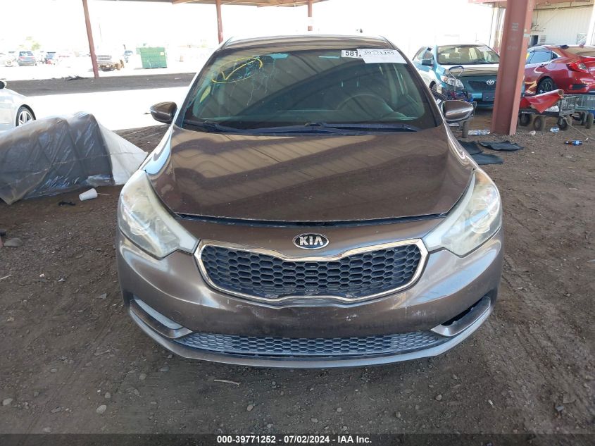 2014 Kia Forte Lx VIN: KNAFX4A60E5251494 Lot: 39771252