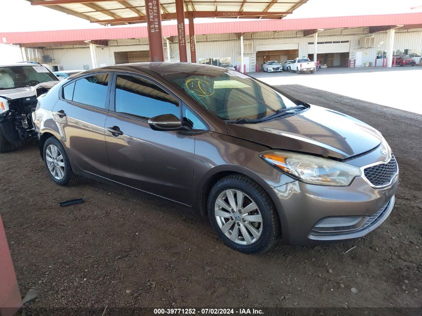 2014 Kia Forte Lx VIN: KNAFX4A60E5251494 Lot: 39771252