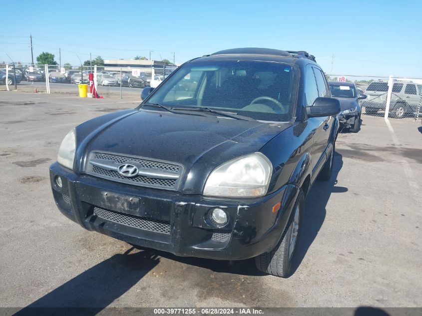 2006 Hyundai Tucson Gls/Limited VIN: KM8JN72D06U430171 Lot: 39771255