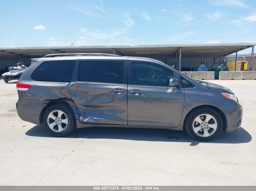 2012 Toyota Sienna Le V6 8 Passenger VIN: 5TDKK3DC7CS221511 Lot: 39771274