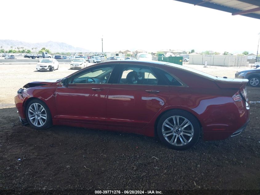 2014 Lincoln Mkz VIN: 3LN6L2GK1ER818635 Lot: 39771276