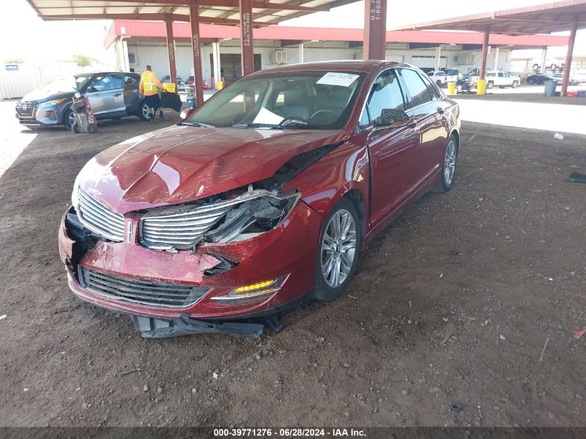 2014 Lincoln Mkz VIN: 3LN6L2GK1ER818635 Lot: 39771276