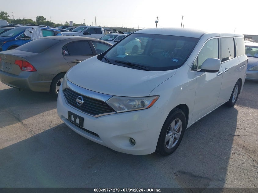 2011 Nissan Quest Sv VIN: JN8AE2KP6B9002589 Lot: 39771279