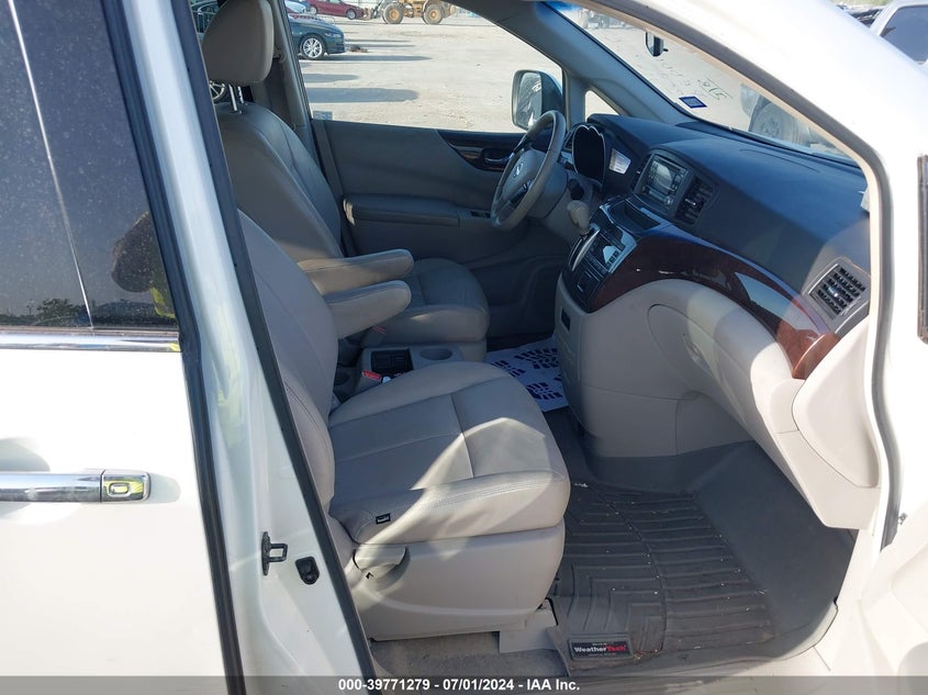 2011 Nissan Quest Sv VIN: JN8AE2KP6B9002589 Lot: 39771279