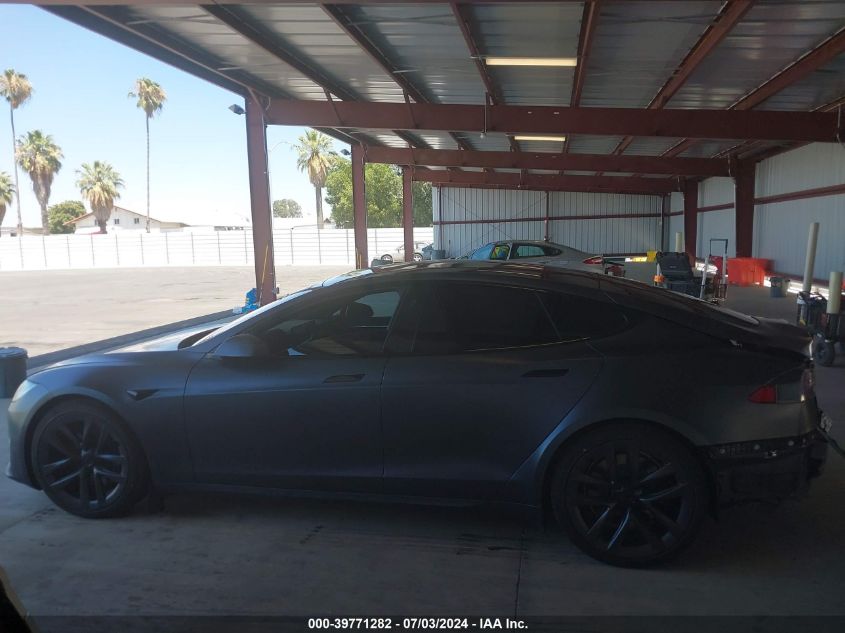 2021 Tesla Model S Long Range Dual Motor All-Wheel Drive VIN: 5YJSA1E59MF429502 Lot: 39771282