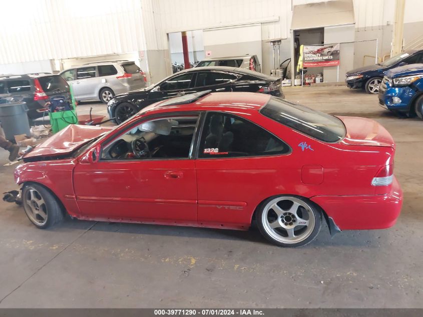 1999 Honda Civic Ex VIN: 1HGEJ8142XL010381 Lot: 39771290