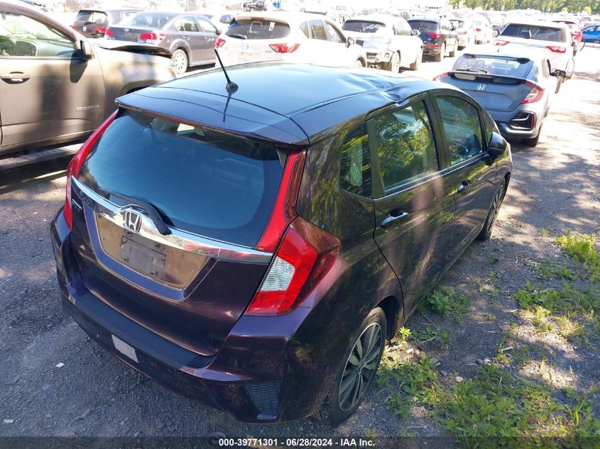 2015 Honda Fit Ex/Ex-L VIN: 3HGGK5H82FM722268 Lot: 39771301