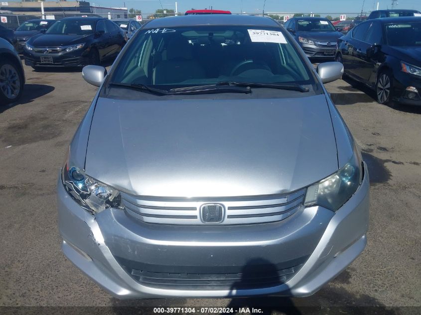 2010 Honda Insight Ex VIN: JHMZE2H72AS003881 Lot: 39771304