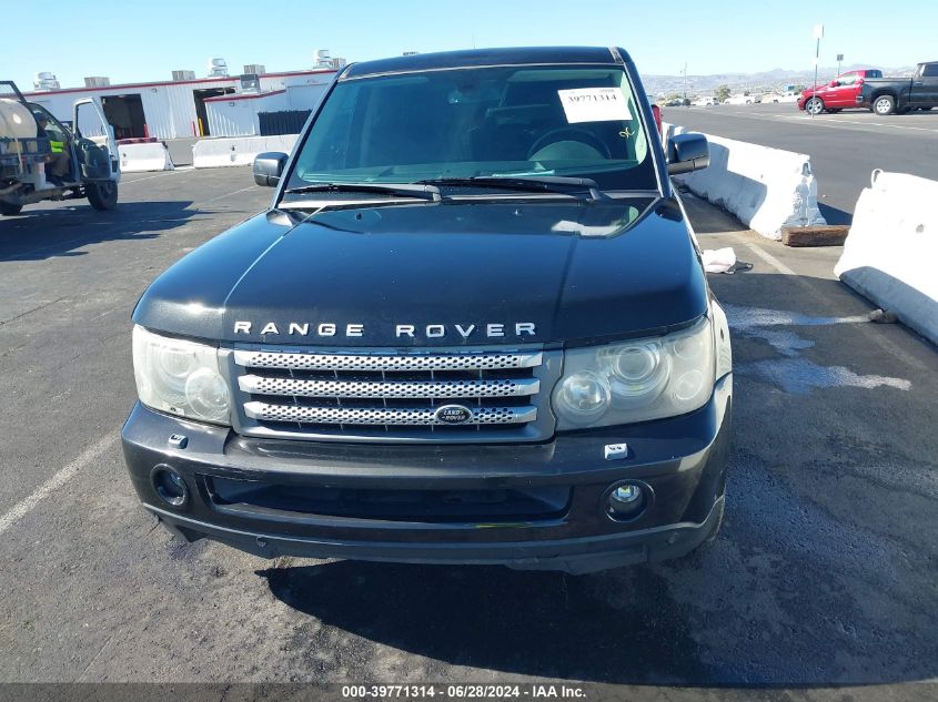 2009 Land Rover Range Rover Sport Supercharged VIN: SALSH23489A193106 Lot: 39771314