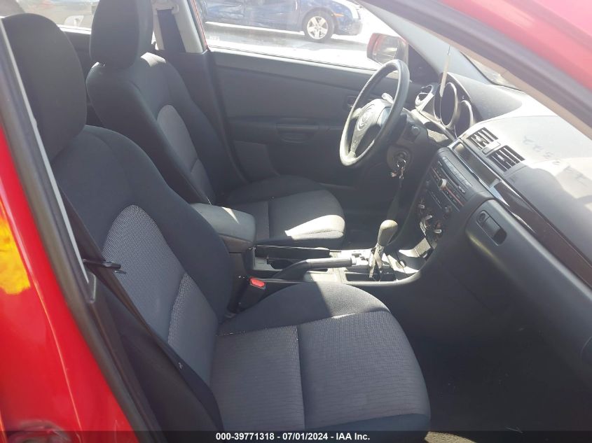 JM1BK12F681793322 | 2008 MAZDA MAZDA3