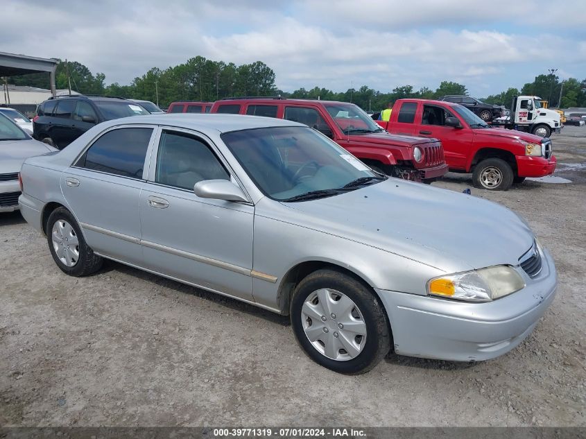 2000 Mazda 626 Es/Lx VIN: 1YVGF22C8Y5174892 Lot: 39771319