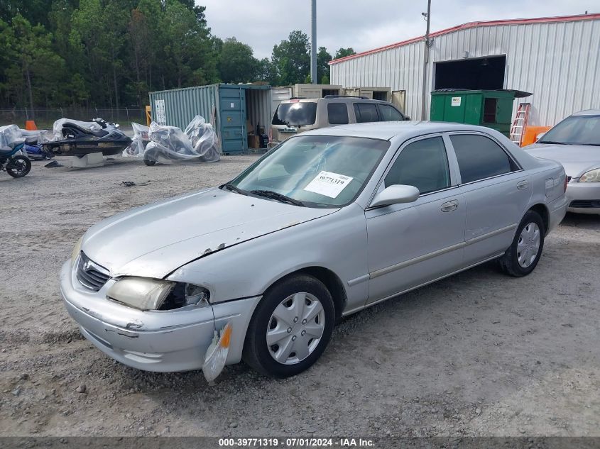 2000 Mazda 626 Es/Lx VIN: 1YVGF22C8Y5174892 Lot: 39771319