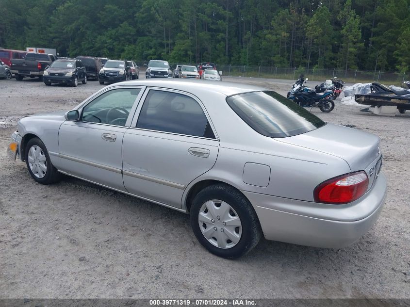 2000 Mazda 626 Es/Lx VIN: 1YVGF22C8Y5174892 Lot: 39771319