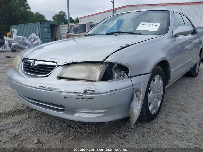 2000 Mazda 626 Es/Lx VIN: 1YVGF22C8Y5174892 Lot: 39771319