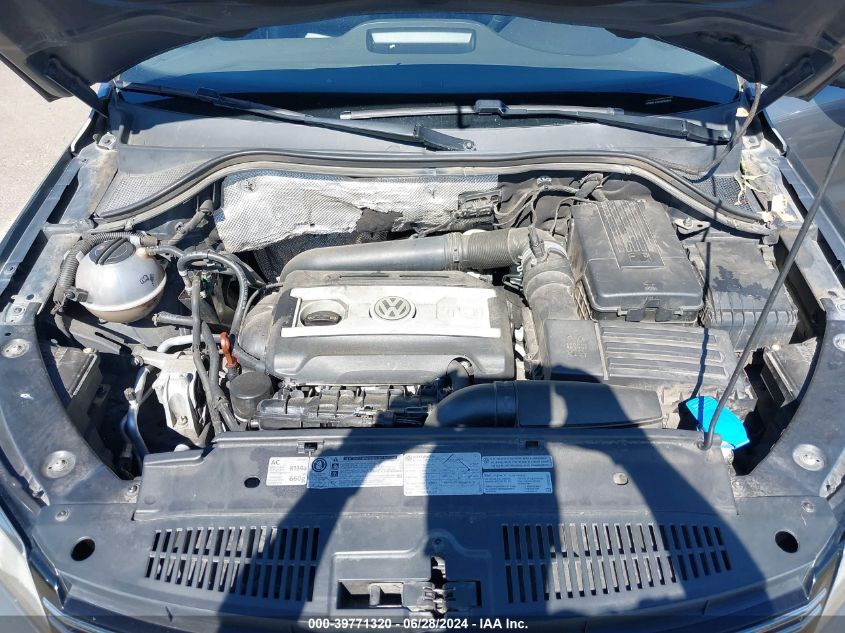 2012 Volkswagen Tiguan Sel VIN: WVGBV7AX7CW000606 Lot: 39771320