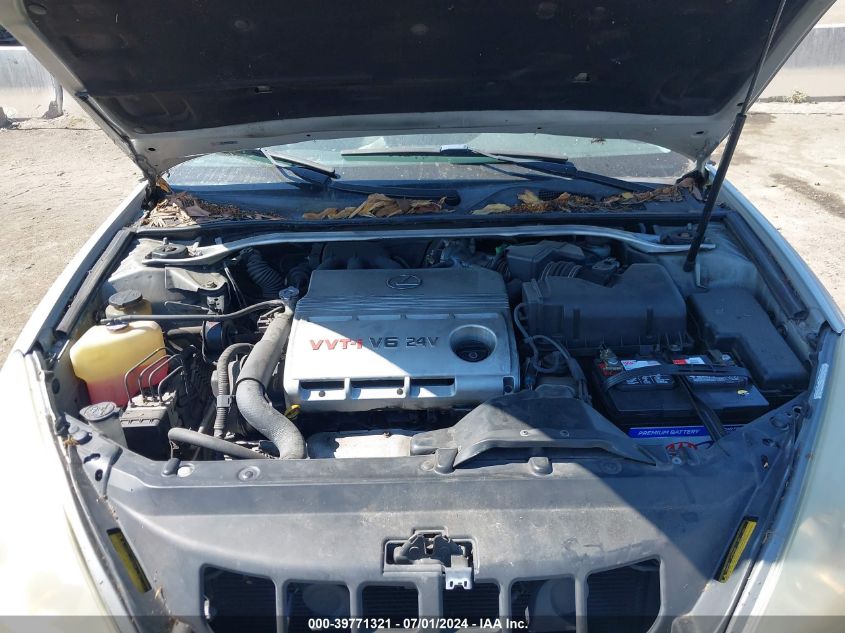 2003 Lexus Es 300 VIN: JTHBF30G436021102 Lot: 39771321