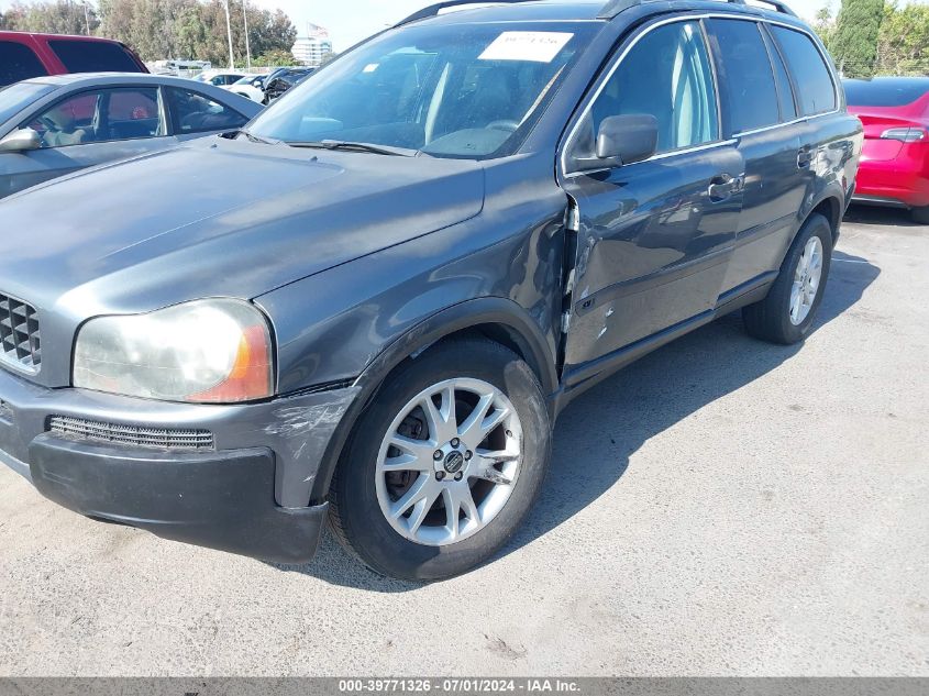 2006 Volvo Xc90 2.5T VIN: YV4CZ592361225095 Lot: 39771326