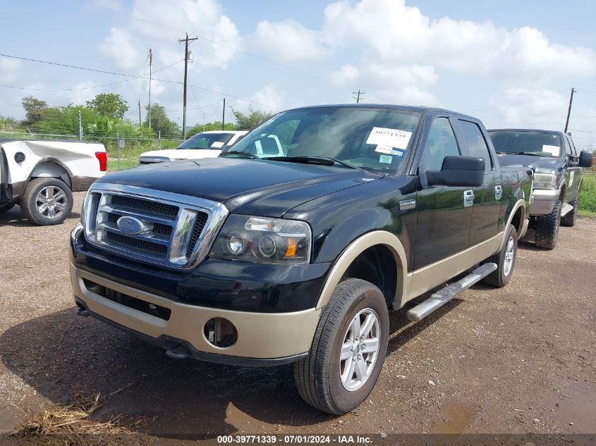 2007 Ford F-150 Fx4/Lariat/Xlt VIN: 1FTPW14V27FA78988 Lot: 39771339