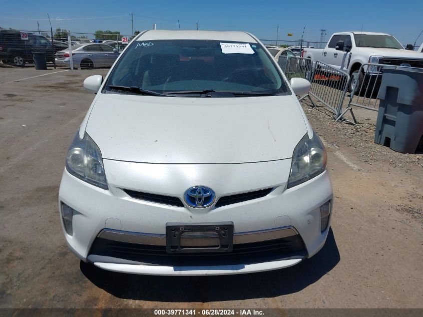 2014 Toyota Prius Plug-In VIN: JTDKN3DP0E3059350 Lot: 39771341