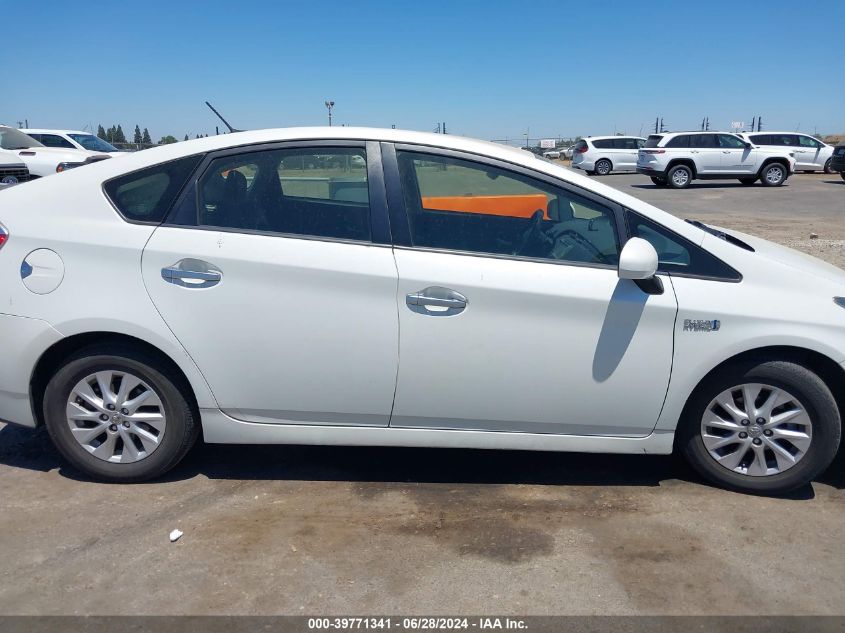 2014 Toyota Prius Plug-In VIN: JTDKN3DP0E3059350 Lot: 39771341
