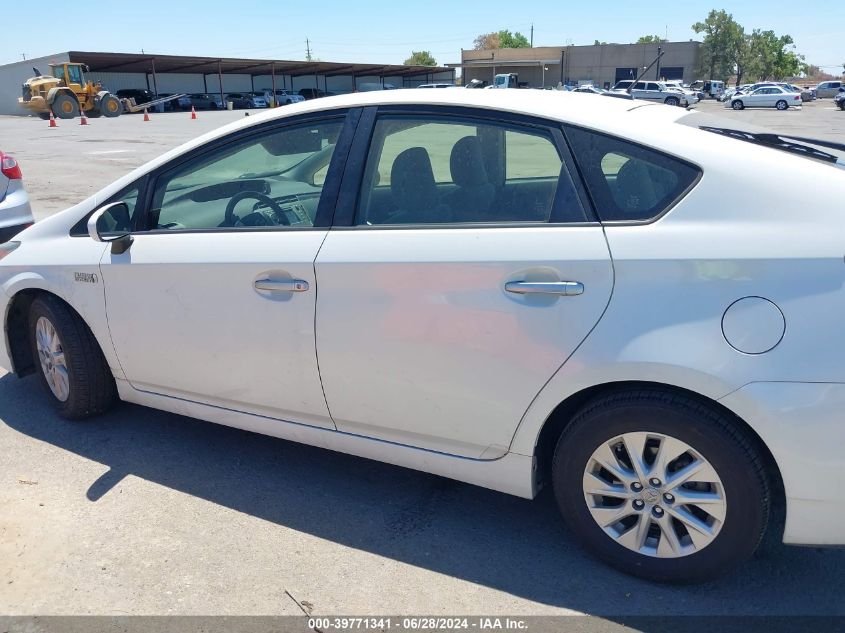 2014 Toyota Prius Plug-In VIN: JTDKN3DP0E3059350 Lot: 39771341