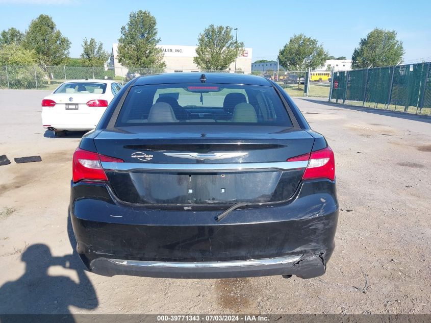 2012 Chrysler 200 Lx VIN: 1C3CCBAB5CN180037 Lot: 39771343