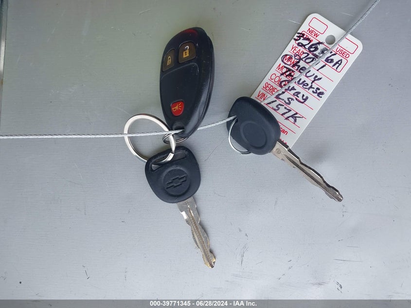 2011 Chevrolet Traverse Ls VIN: 1GNKRFED3BJ419476 Lot: 39771345