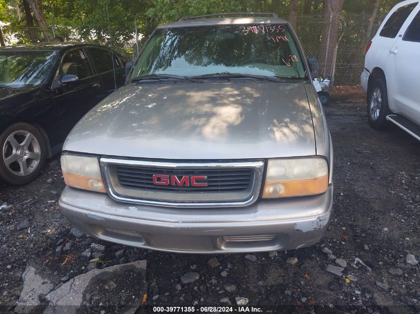 2000 GMC Jimmy Sle VIN: 1GKCS13W2Y2262488 Lot: 39771355