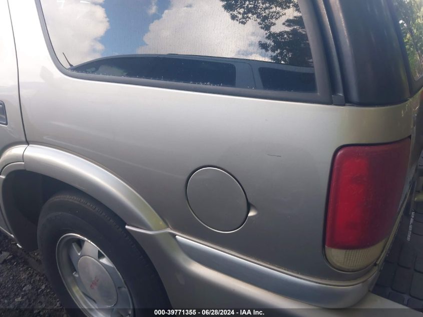 2000 GMC Jimmy Sle VIN: 1GKCS13W2Y2262488 Lot: 39771355