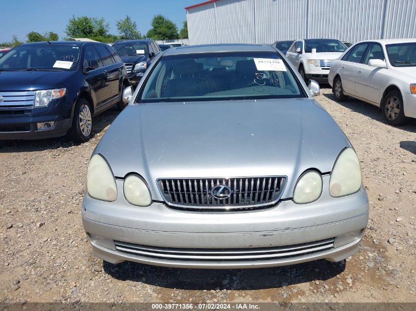 2002 Lexus Gs 300 Base (A5) VIN: JT8BD69S620172426 Lot: 39771356