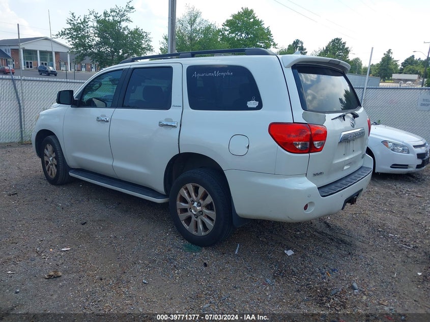 2010 Toyota Sequoia Platinum 5.7L V8 VIN: 5TDYY5G13AS030695 Lot: 39771377