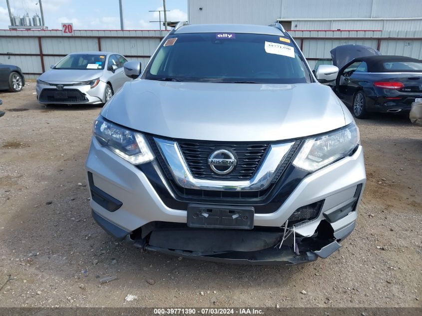 2019 Nissan Rogue Sv VIN: KNMAT2MV4KP542550 Lot: 39771390