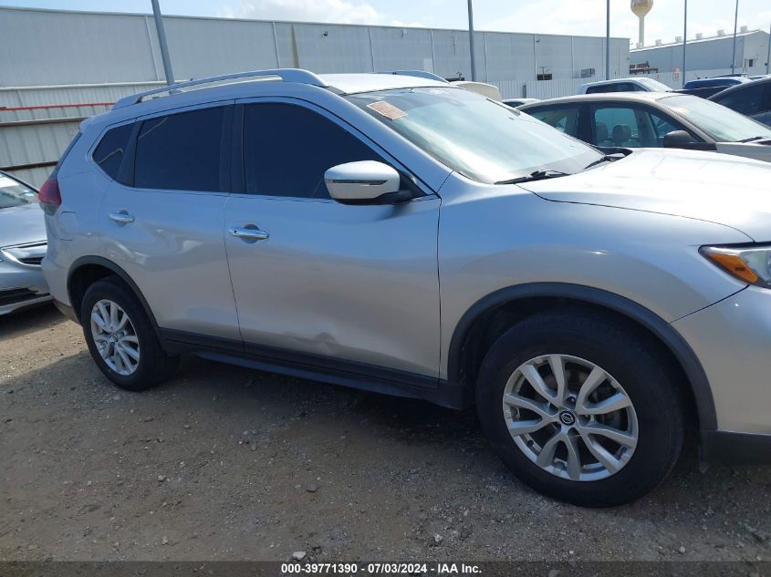 2019 Nissan Rogue Sv VIN: KNMAT2MV4KP542550 Lot: 39771390