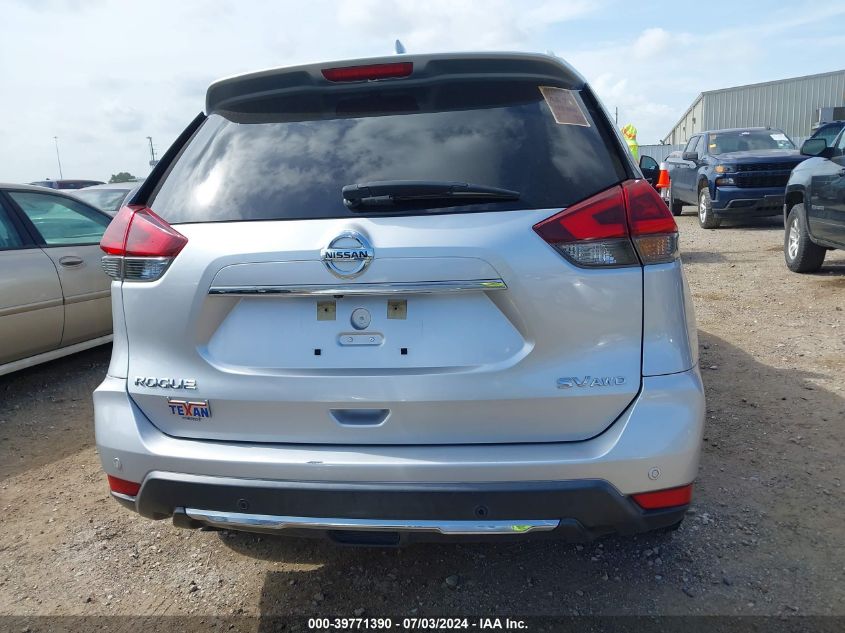 2019 Nissan Rogue Sv VIN: KNMAT2MV4KP542550 Lot: 39771390